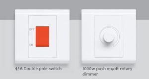 Belanko Legrand DP and Dimmer switches